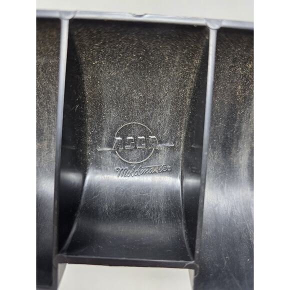 Mid Century Metal Money Box Vintage Grey Mold Master 10x5x3 No Key - Picture 9 of 13